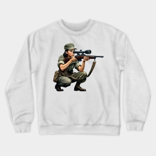 Sniper Girl Crewneck Sweatshirt